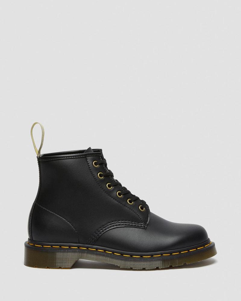 Black Women's Dr Martens Vegan 101 Felix Ankle Boots | CA 70XYU